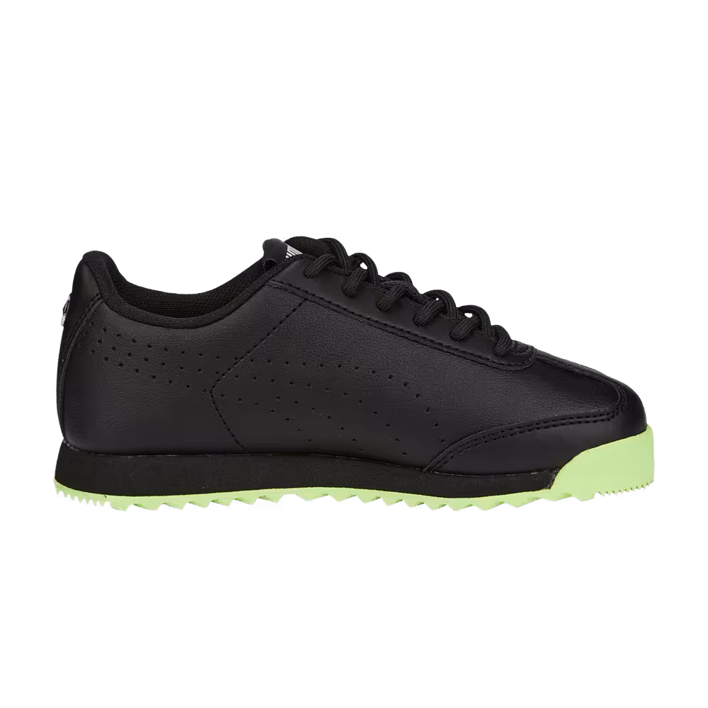 Mercedes-AMG Petronas F1 x Puma Roma Perforated Little Kid Black Fizzy Apple
