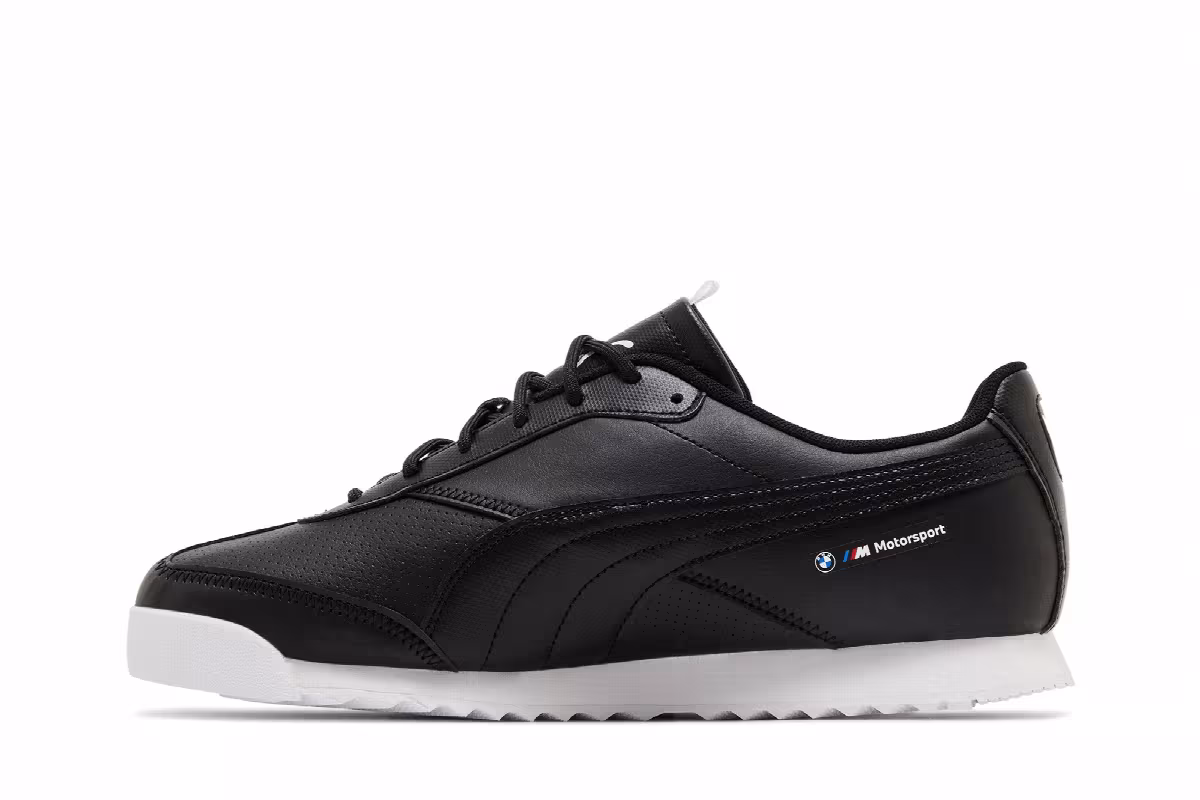 Puma BMW Motorsport x Roma Via Black White, view 4