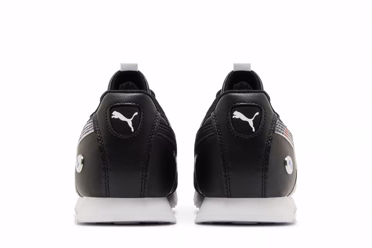 Puma BMW Motorsport x Roma Via Black White, view 7