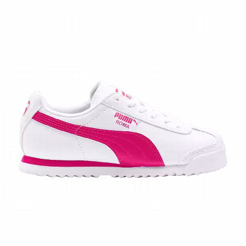Puma Roma Basic Jr 'White Fuchsia Purple'