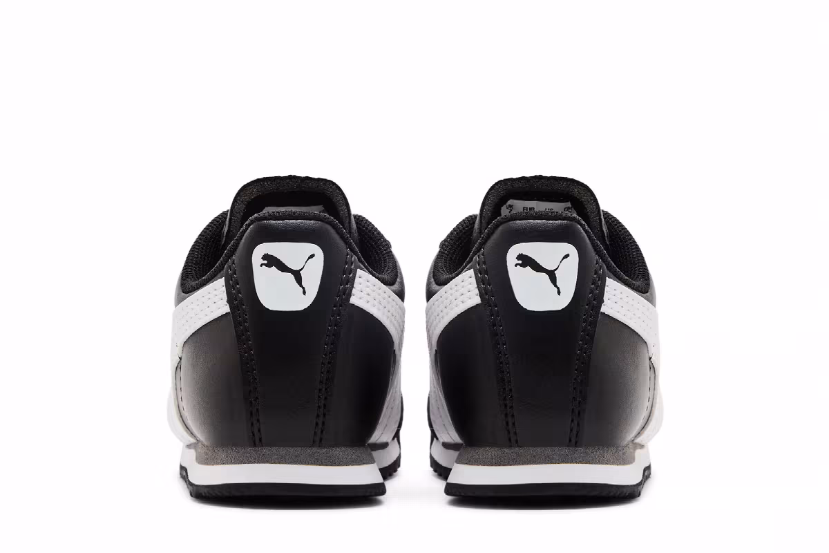 Puma Roma Basic Infant Black White, view 7
