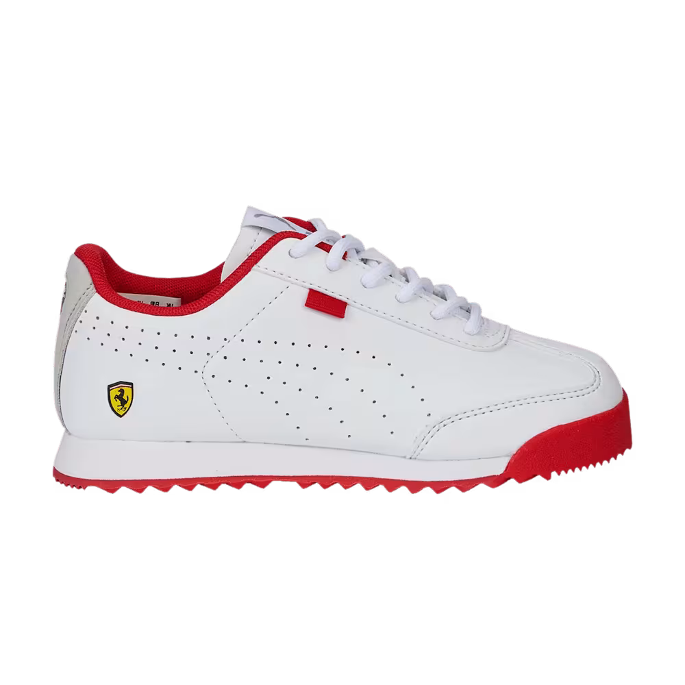 Scuderia Ferrari x Puma Roma Via Little Kid White Red