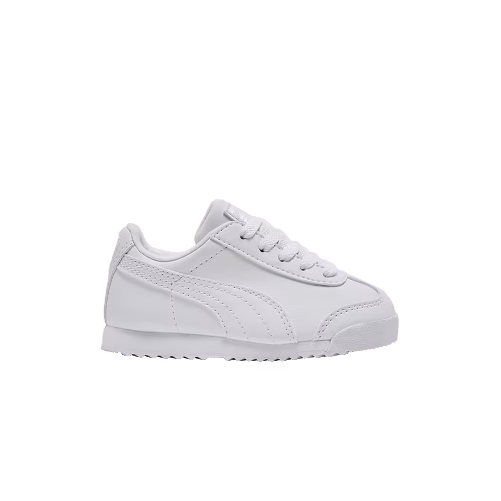 Puma Roma Basic Infant White Light Grey
