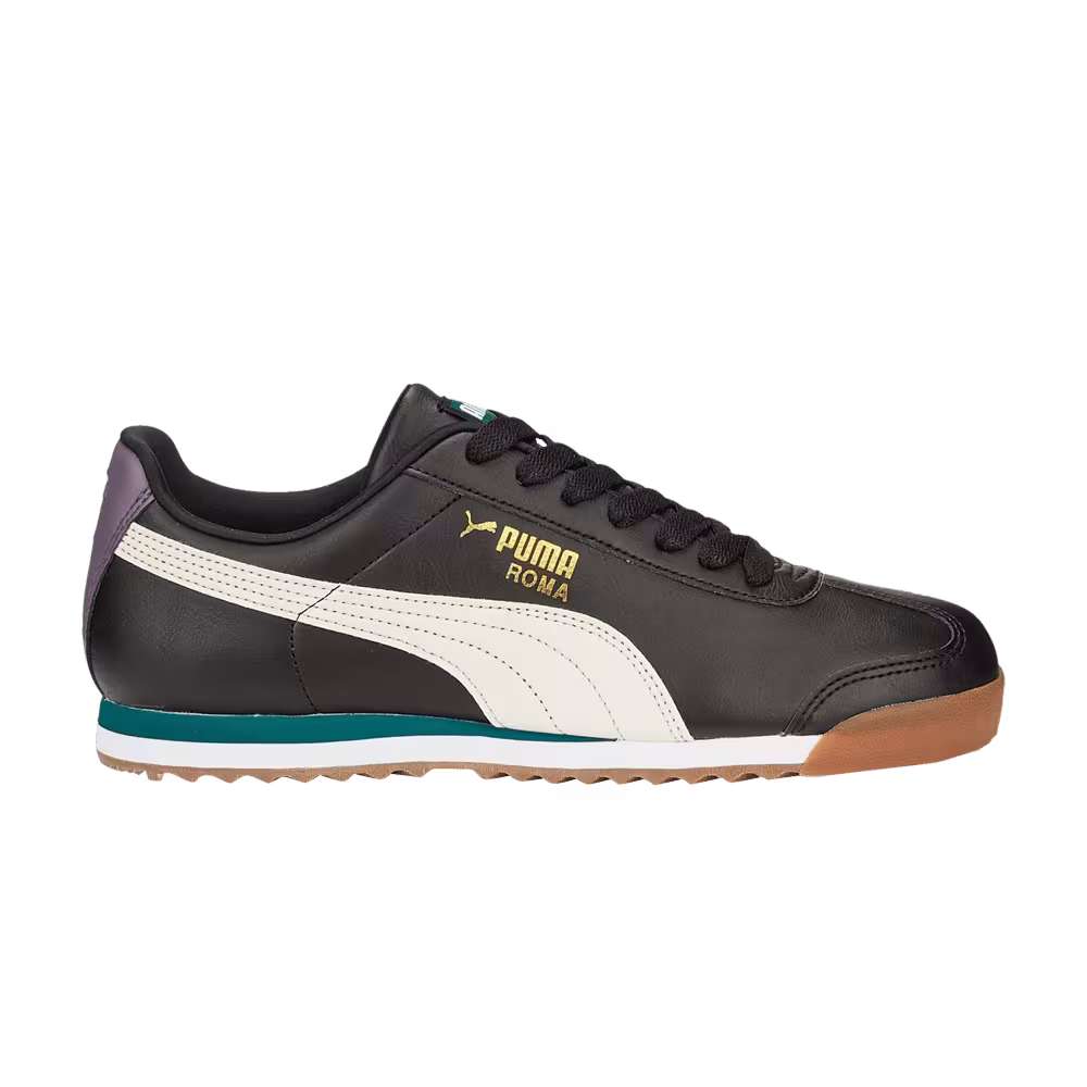 Puma Roma Basic Plus White Varsity Green