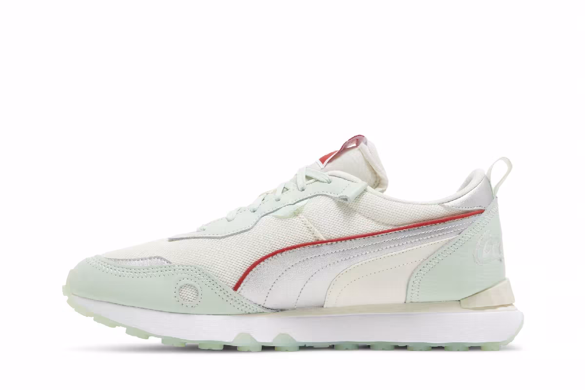 Puma Coca-Cola x Rider FV LE Gossamer Green Silver, view 4