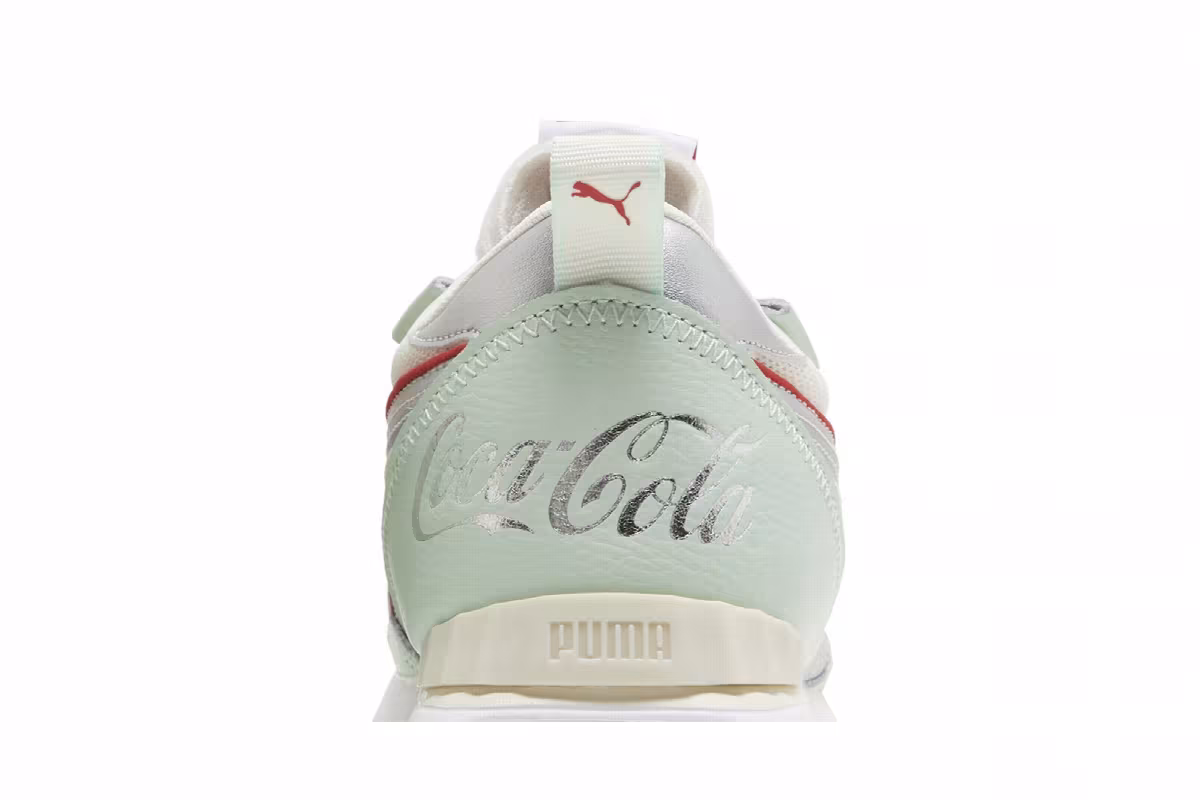 Puma Coca-Cola x Rider FV LE Gossamer Green Silver, view 8