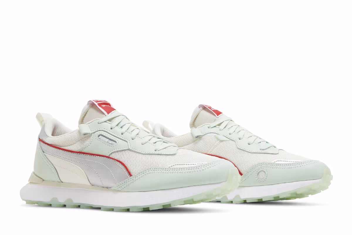 Puma Coca-Cola x Rider FV LE Gossamer Green Silver, view 9