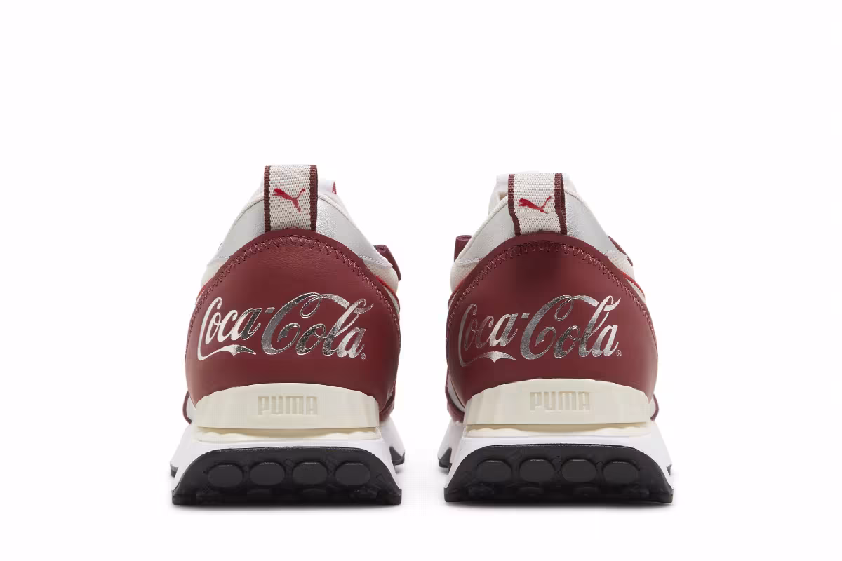 Coca-Cola x Puma Rider FV Intense Red Silver, view 7