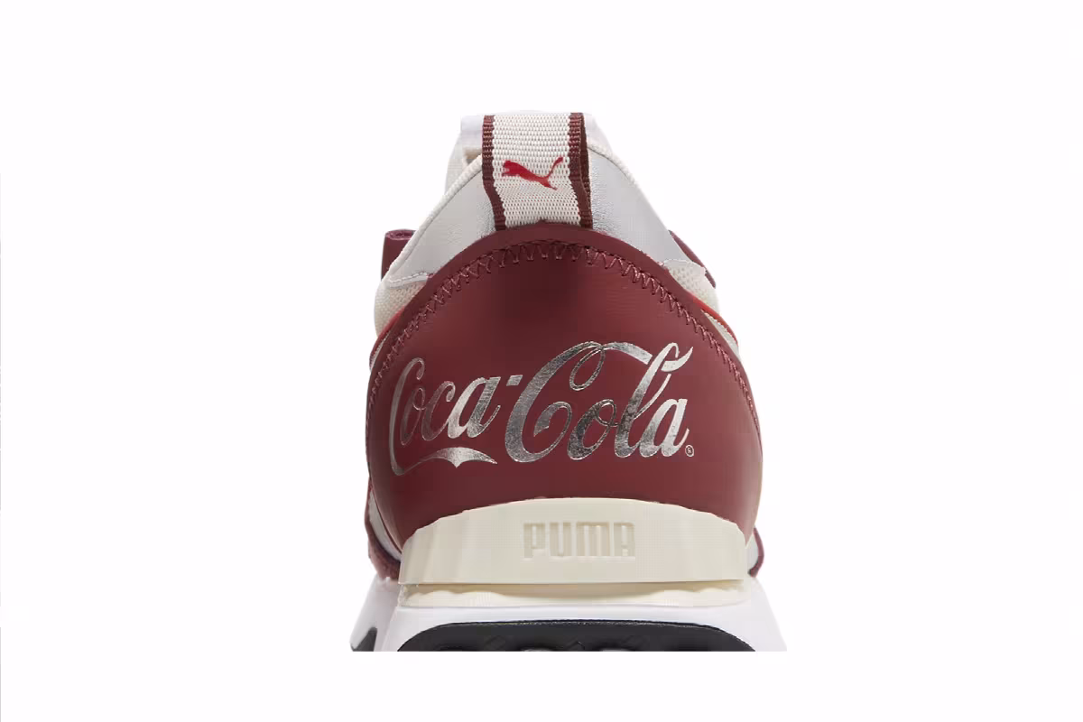 Coca-Cola x Puma Rider FV Intense Red Silver, view 8