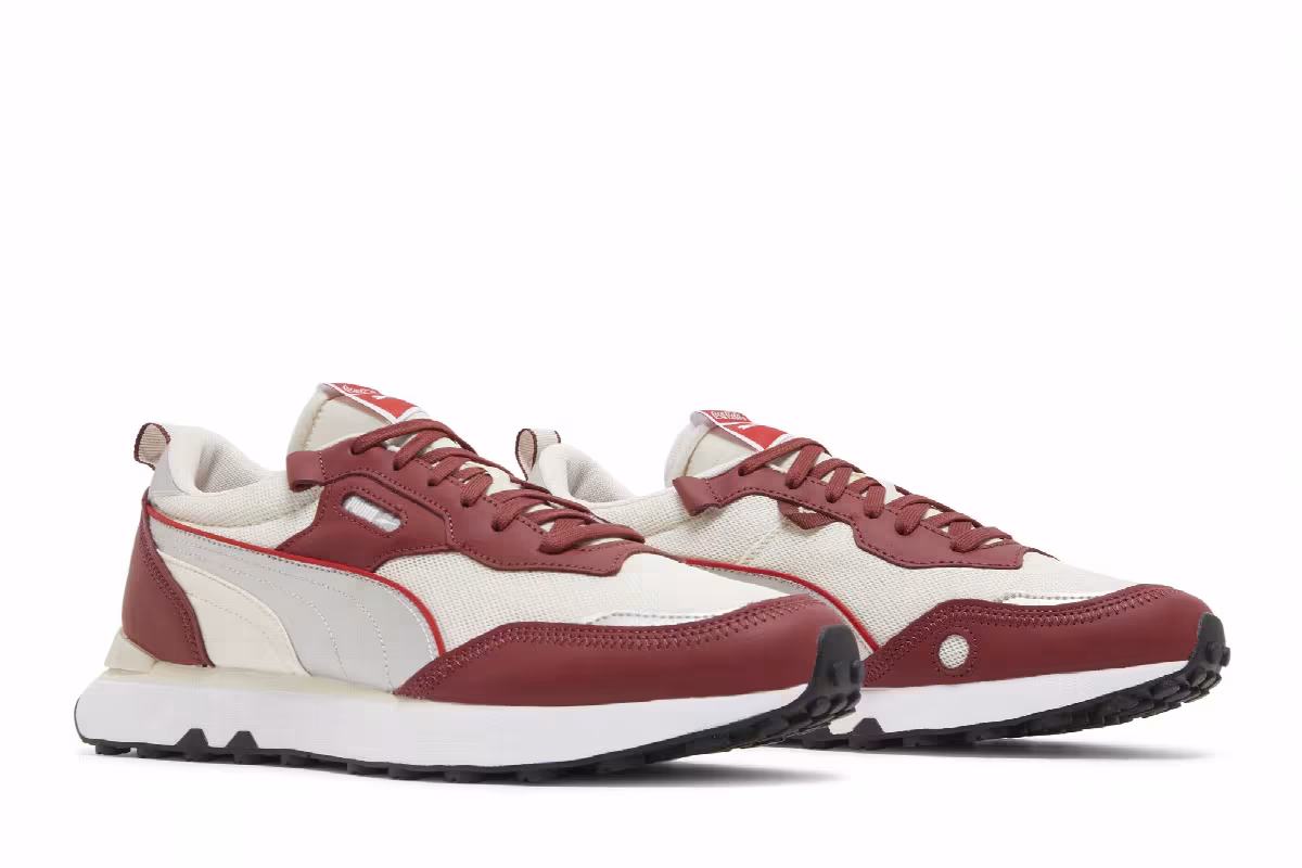 Coca-Cola x Puma Rider FV Intense Red Silver, view 9