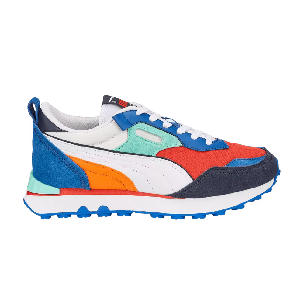Puma Rider FV Jr Future Vintage - Burnt Red Blue