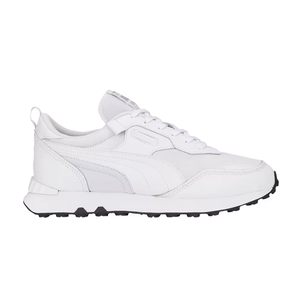 Puma Rider FV Leather White Black