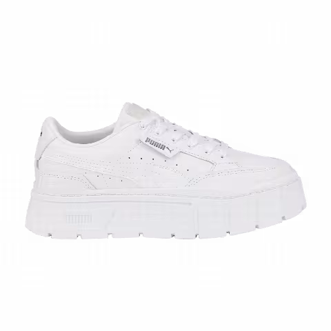 Puma Wmns Mayze Stack Leather 'Triple White'