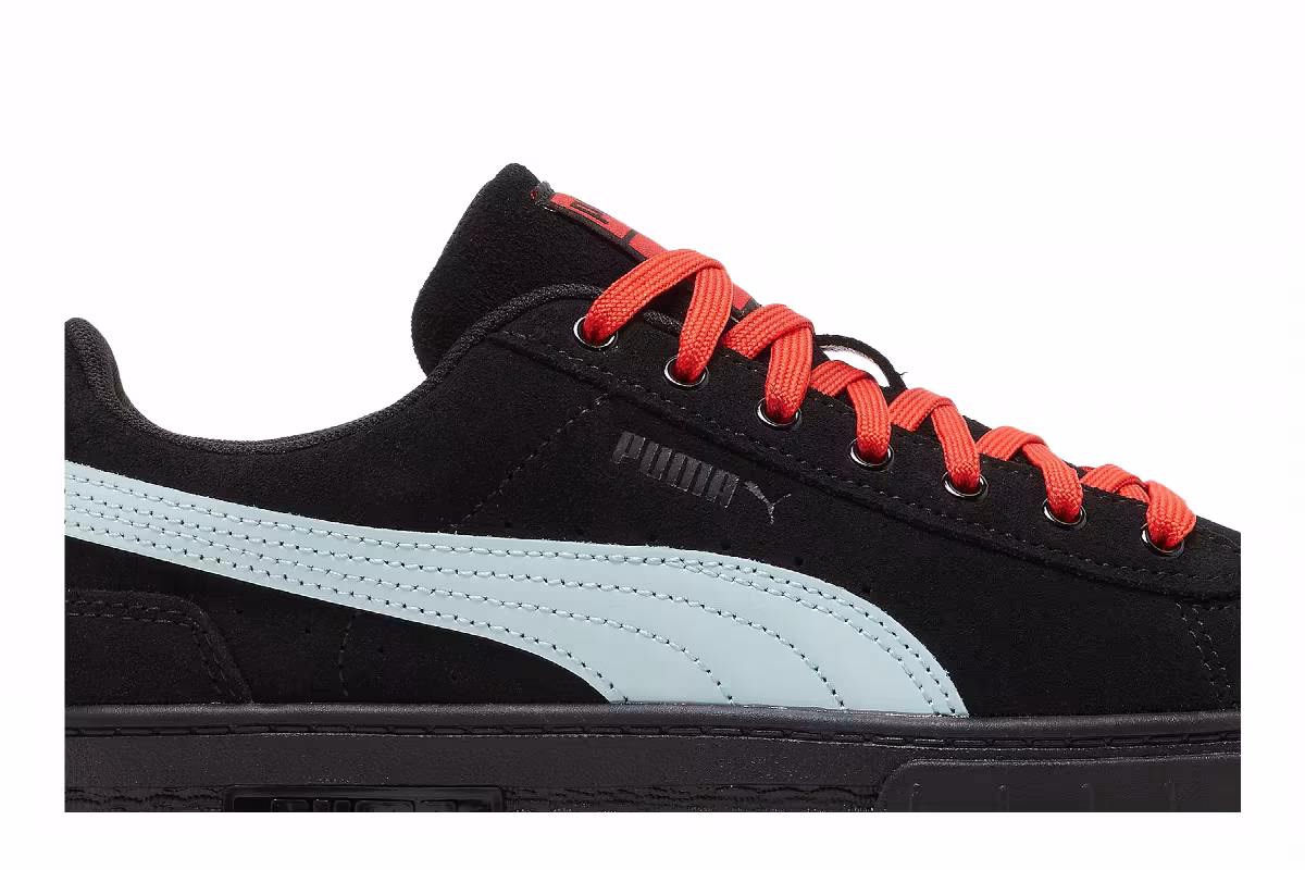 Puma Dua Lipa x Women's Mayze Suede Black Blue Glow, view 3