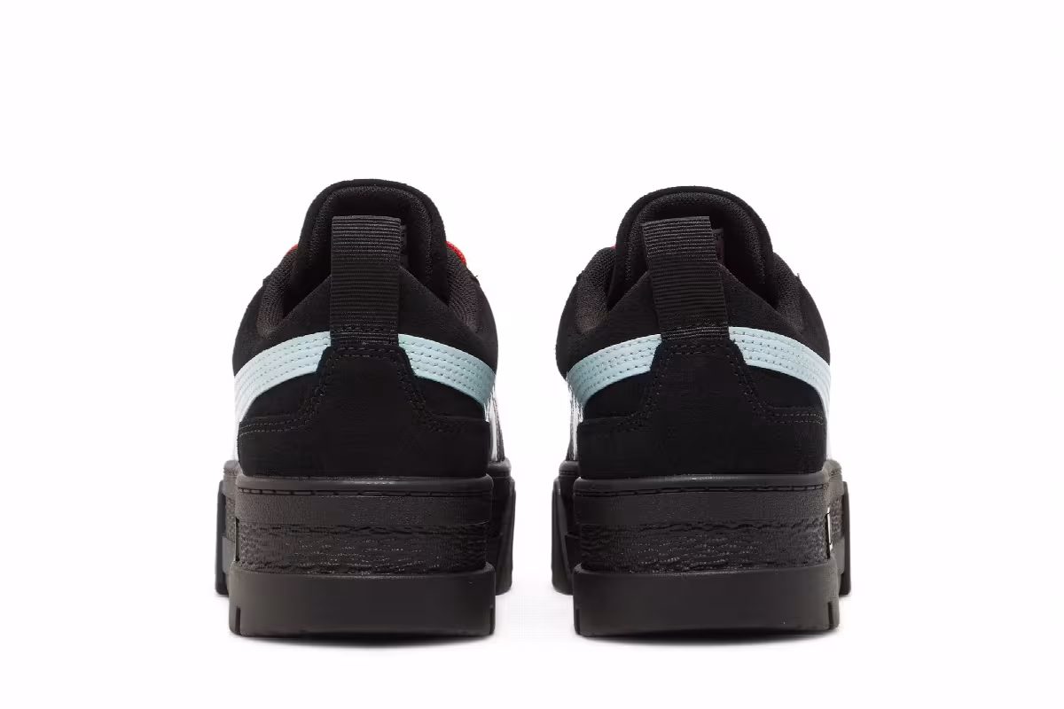 Puma Dua Lipa x Women's Mayze Suede Black Blue Glow, view 7