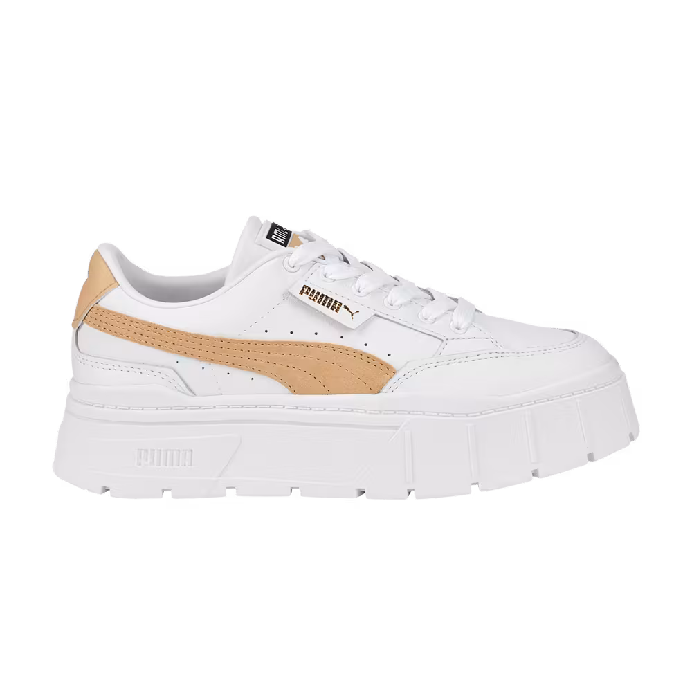 Puma Women's Mayze Stack White Light Sand