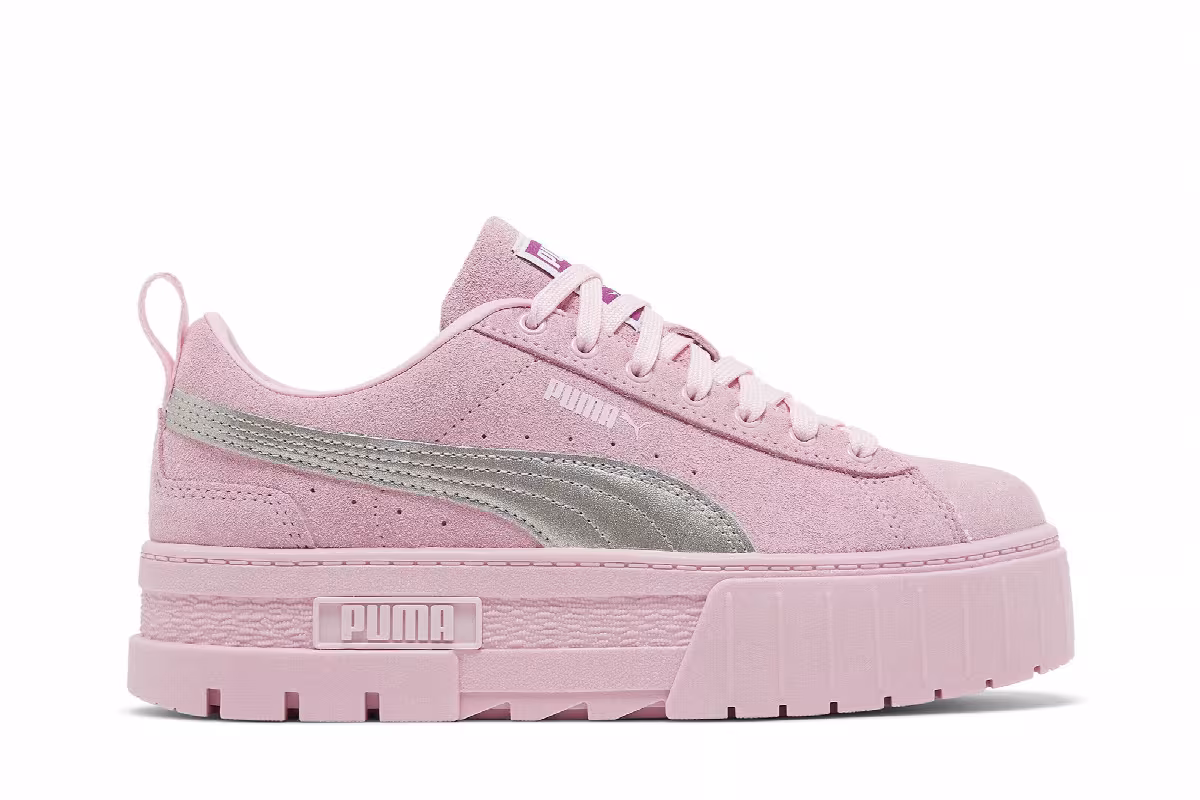 Dua Lipa x Puma Women's Mayze Suede Pink Lady, view 2