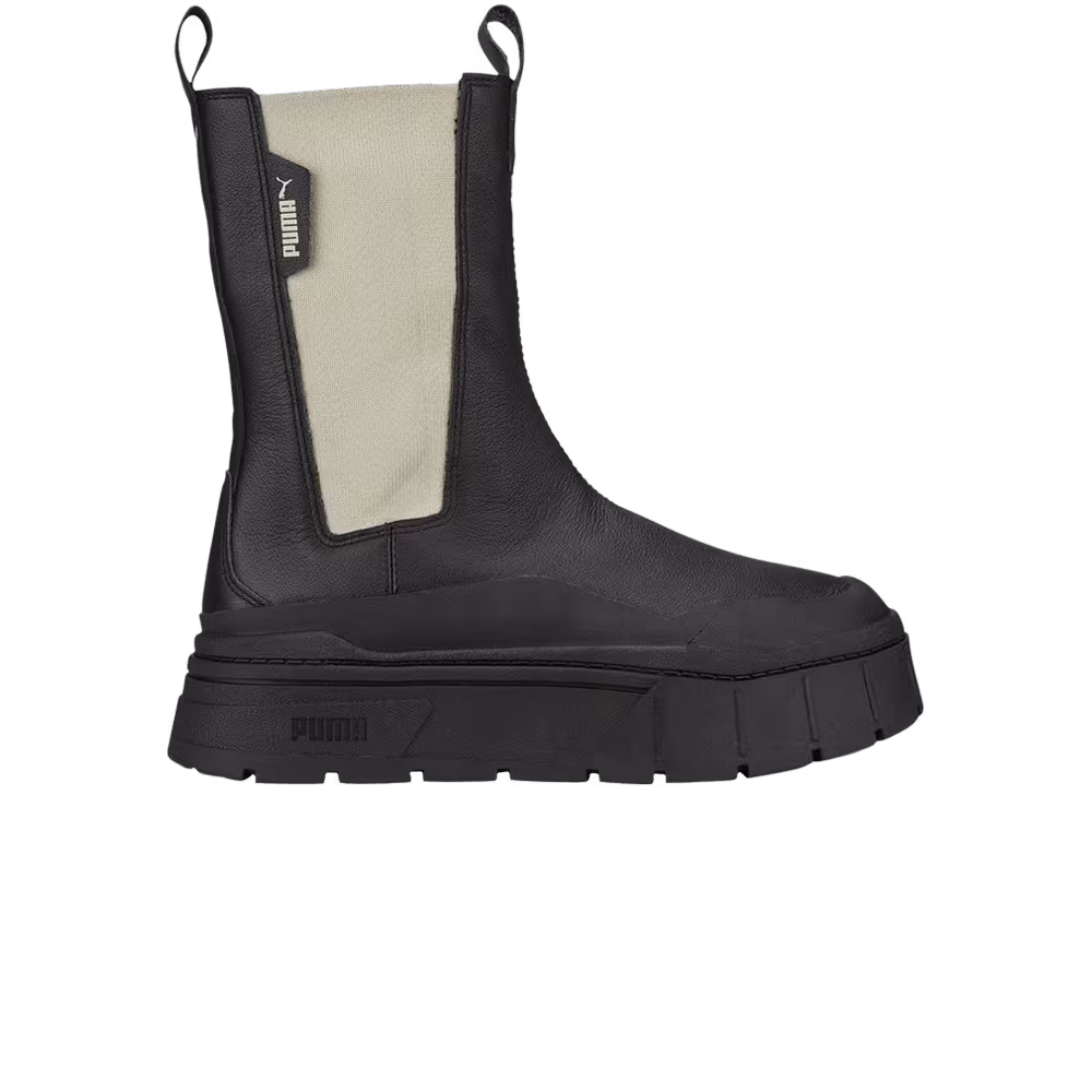 Puma Women's Mayze Stack Chelsea Boot Black