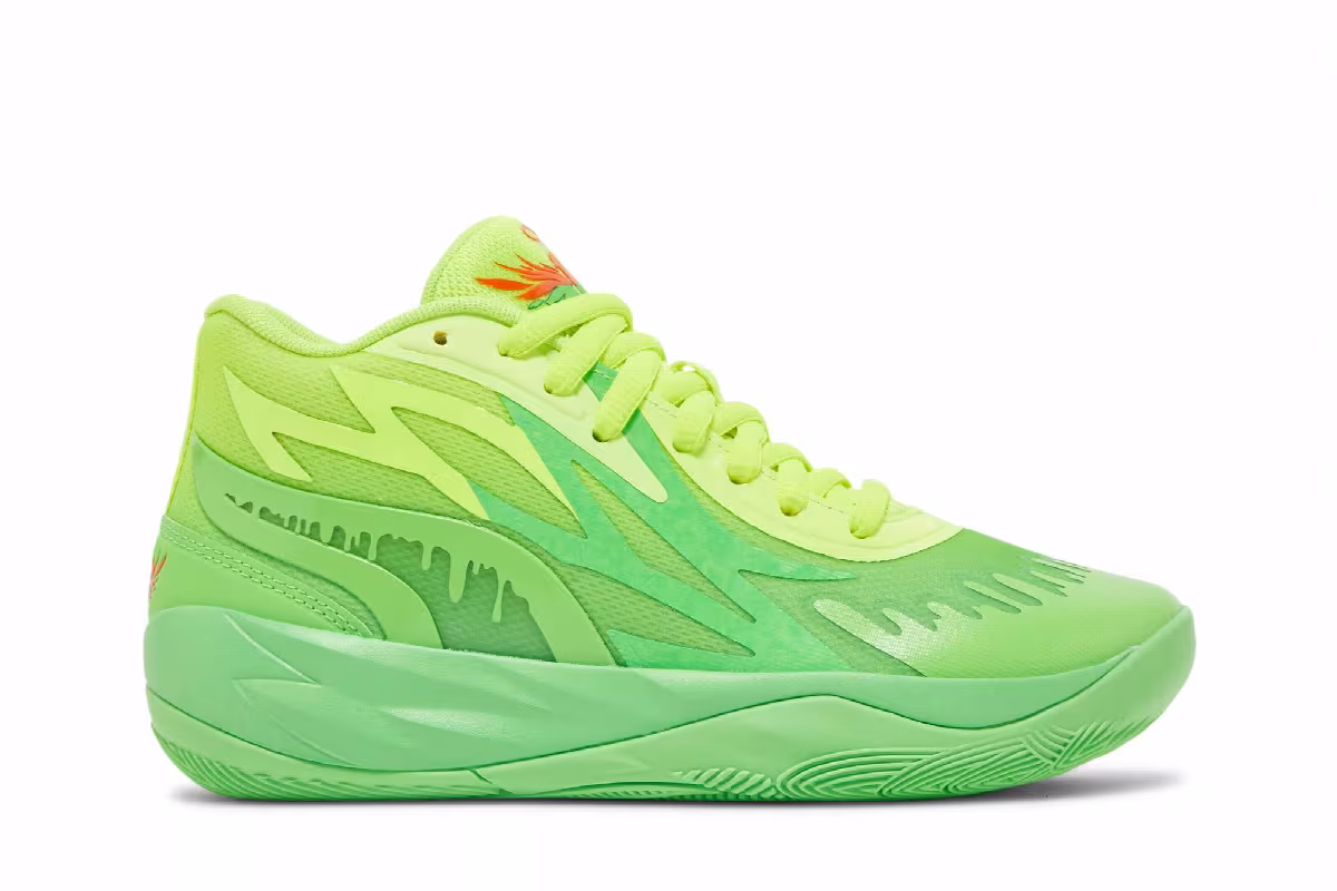 Nickelodeon x Puma MB.02 Jr Slime, view 2