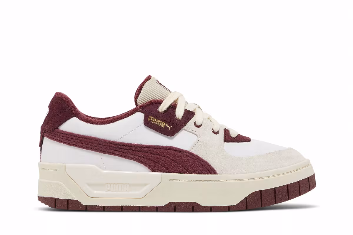 Puma Women's Cali Dream Ivy League White Aubergine, view 2