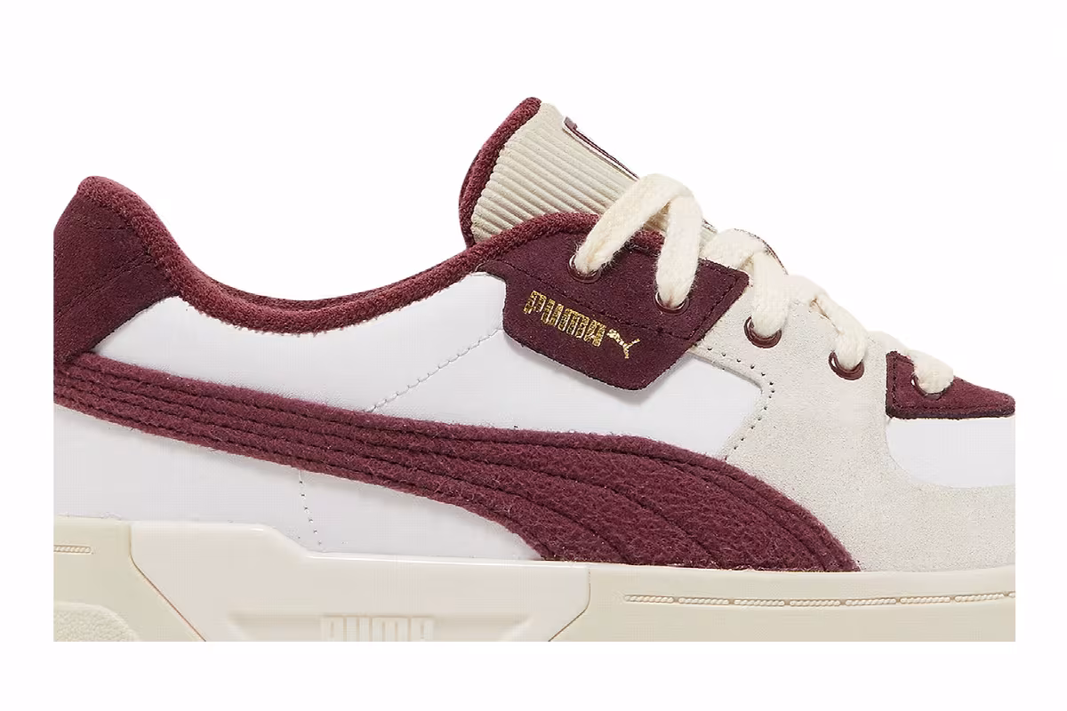 Puma Women's Cali Dream Ivy League White Aubergine, view 3