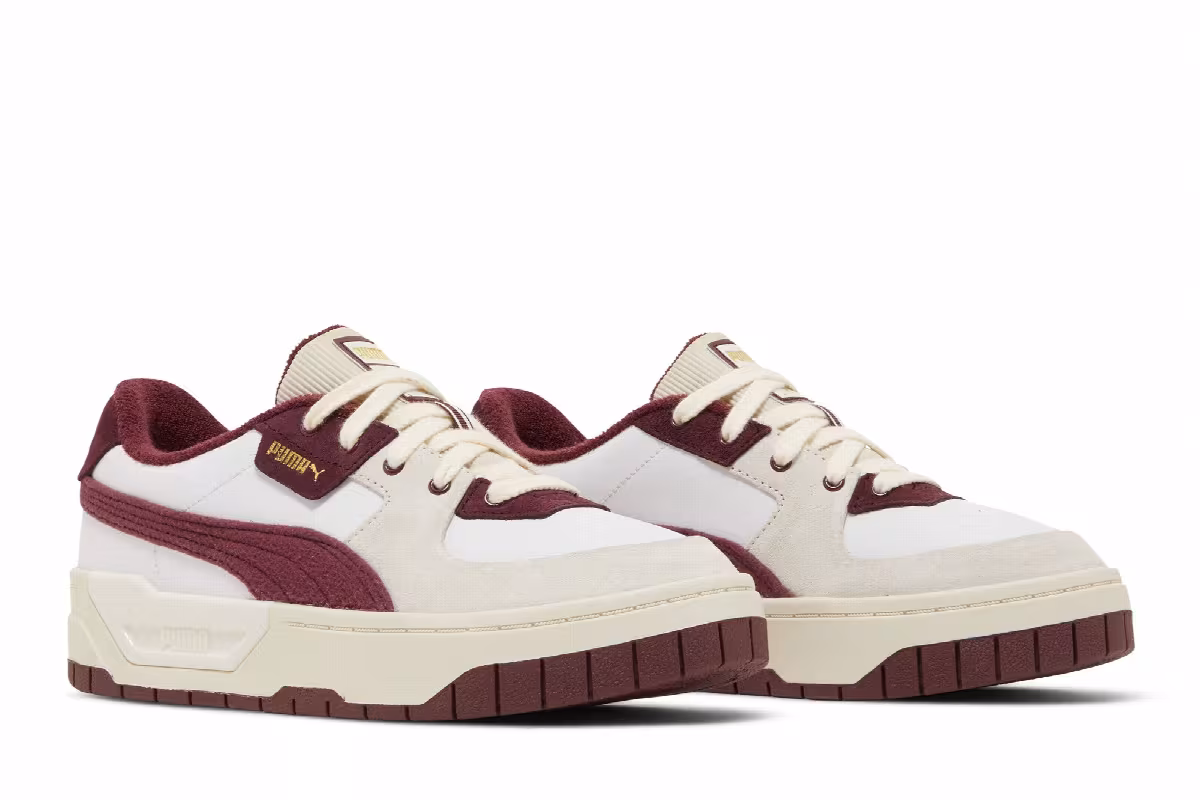 Puma Women's Cali Dream Ivy League White Aubergine, view 9