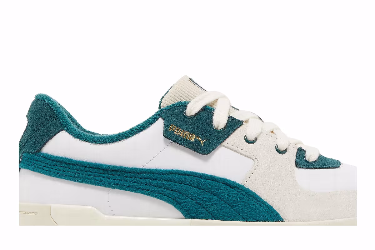 Puma Women's Cali Dream Ivy League White Varsity Green, view 3