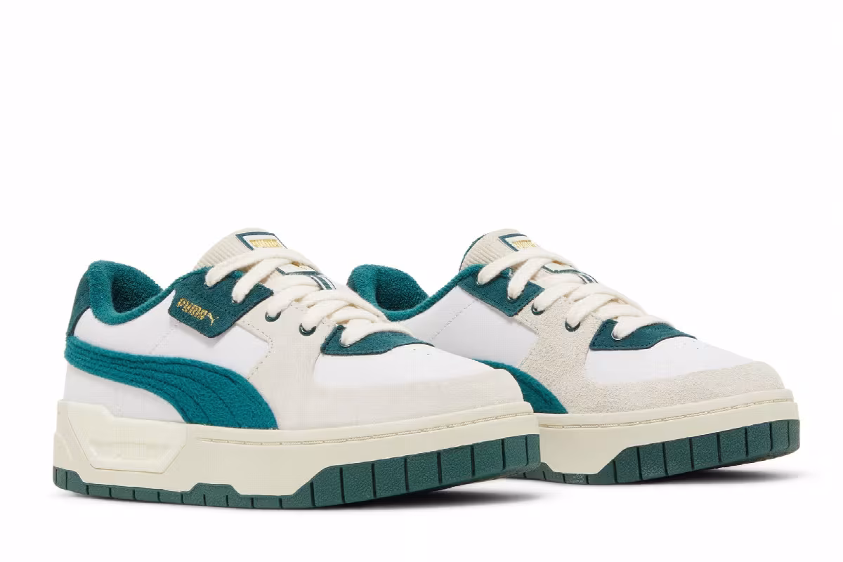 Puma Women's Cali Dream Ivy League White Varsity Green, view 9