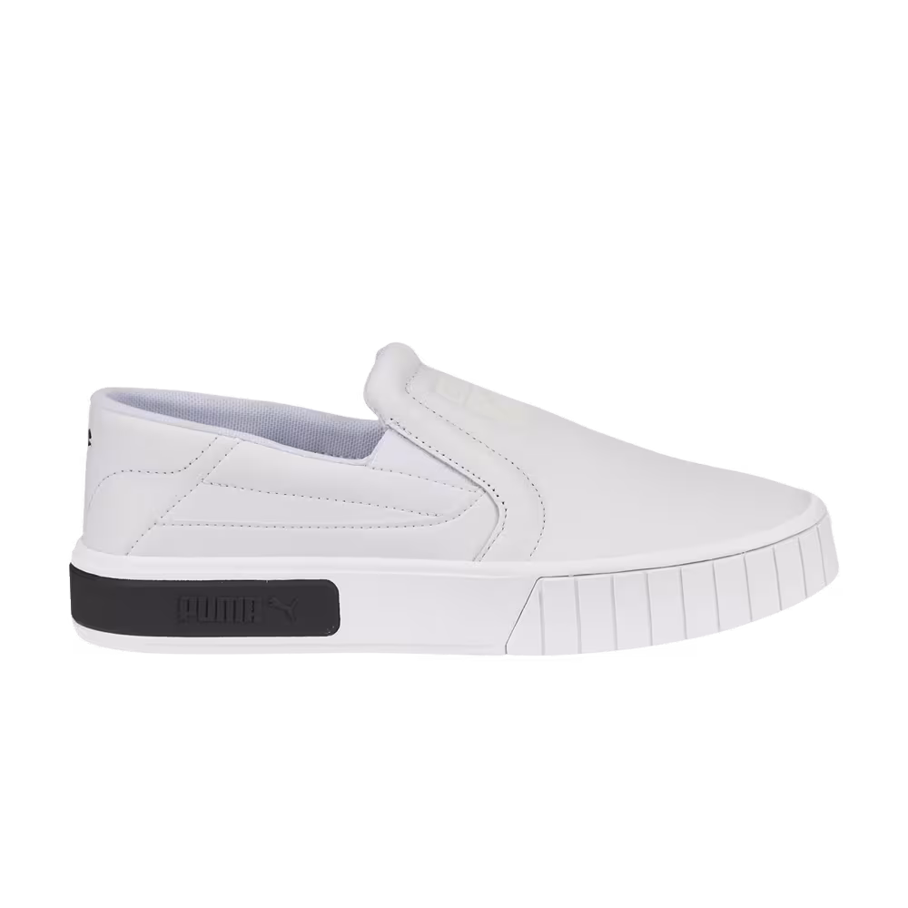 Puma Women's Cali Star Slip-On White Black