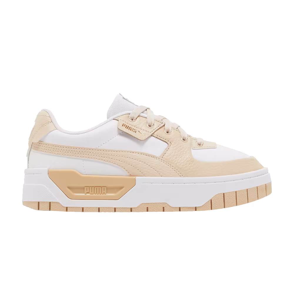 Puma Women's Cali Dream Leather White Shifting Sand