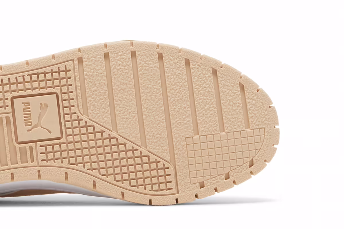 Puma Women's Cali Dream Leather White Shifting Sand, view 6