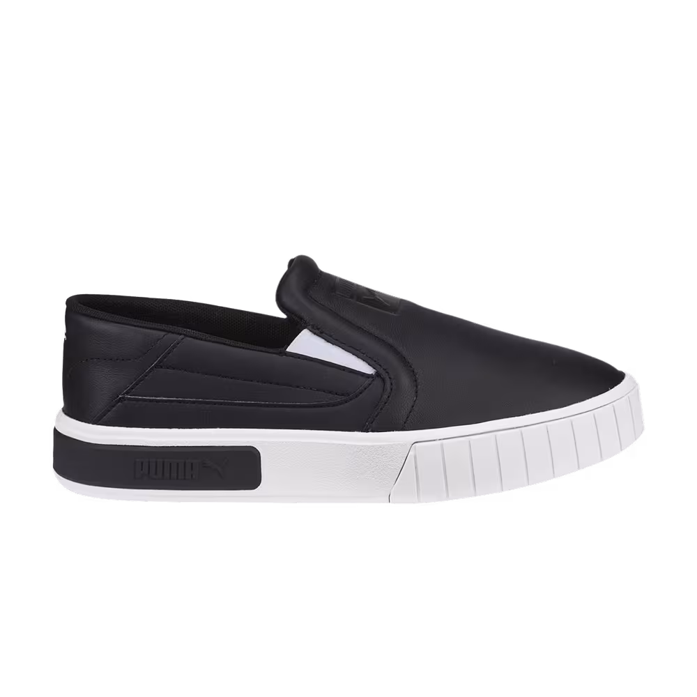 Puma Women's Cali Star Slip-On Black White