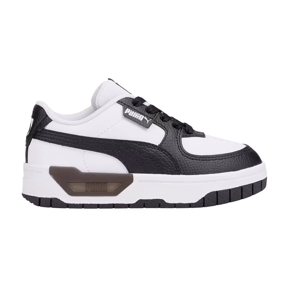 Puma Cali Dream Leather Little Kid White Black