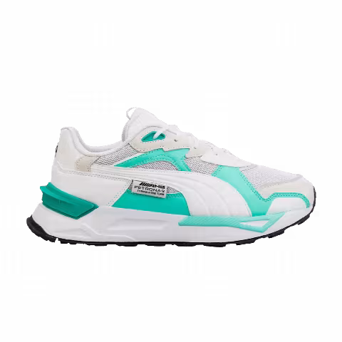 Mercedes-AMG Petronas F1 x Puma Mirage Sport Asphalt 'White Teal'