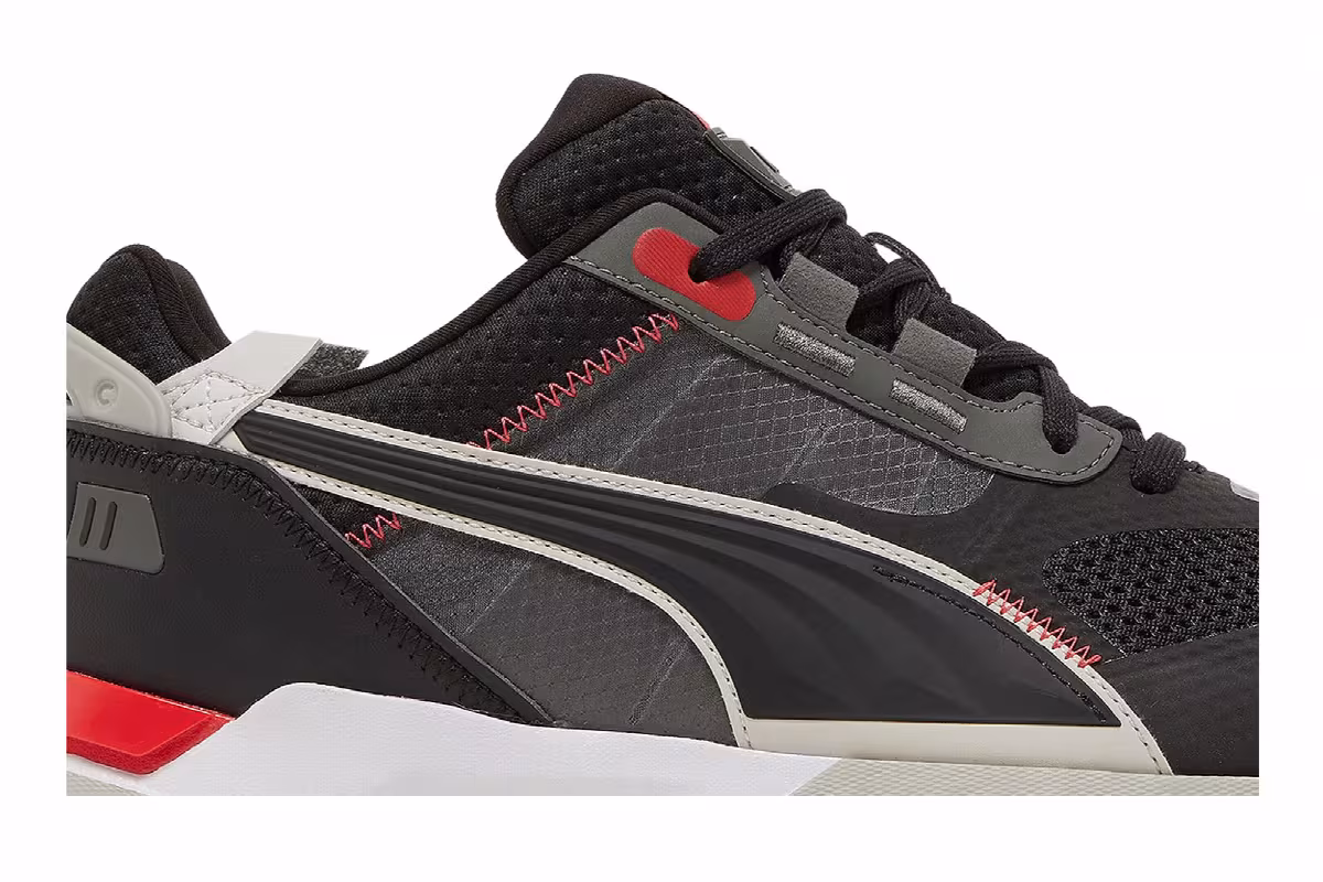 Puma Mirage Sport Tech Black High Risk Red, view 3