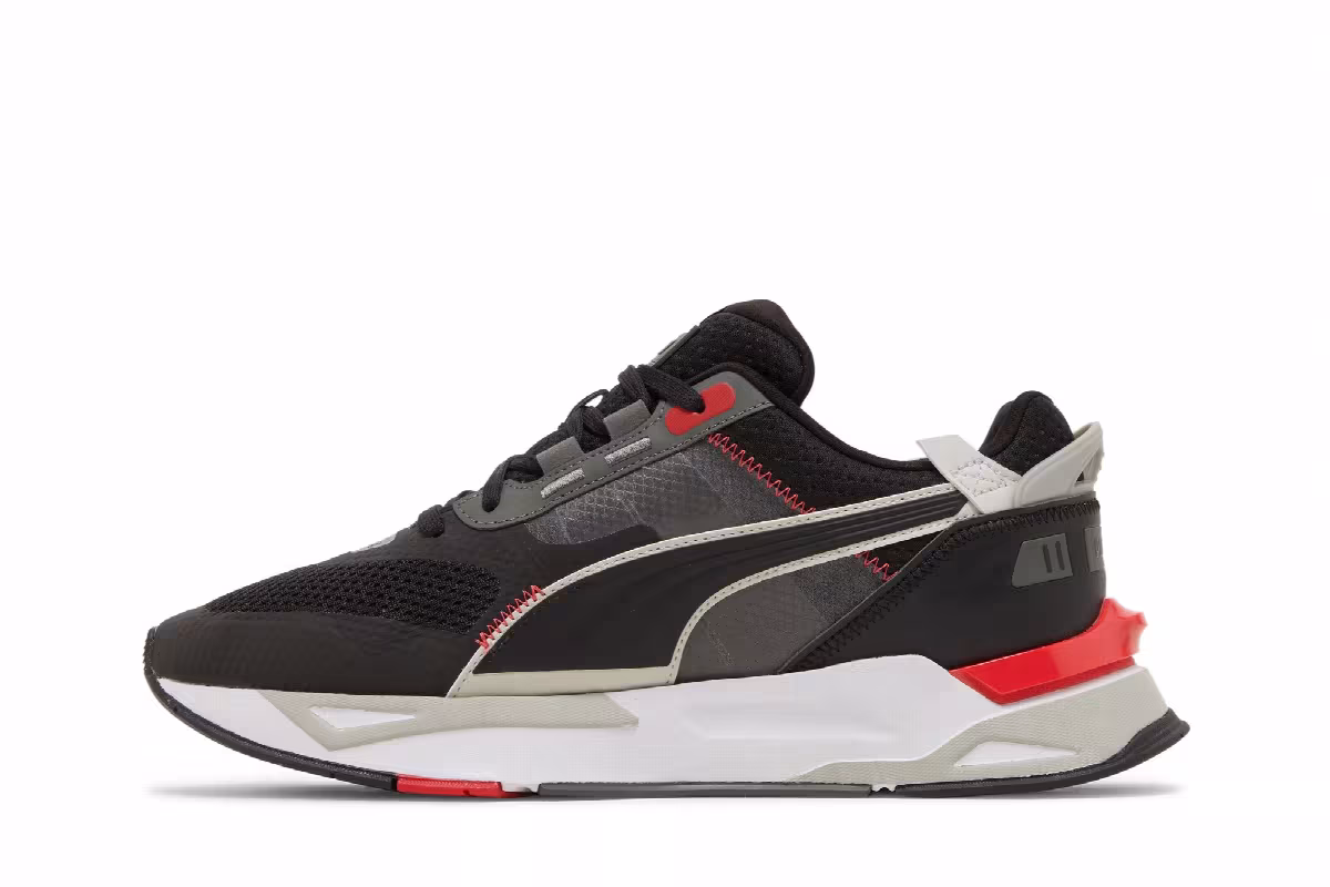 Puma Mirage Sport Tech Black High Risk Red, view 4