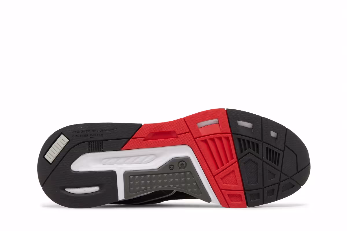 Puma Mirage Sport Tech Black High Risk Red, view 5