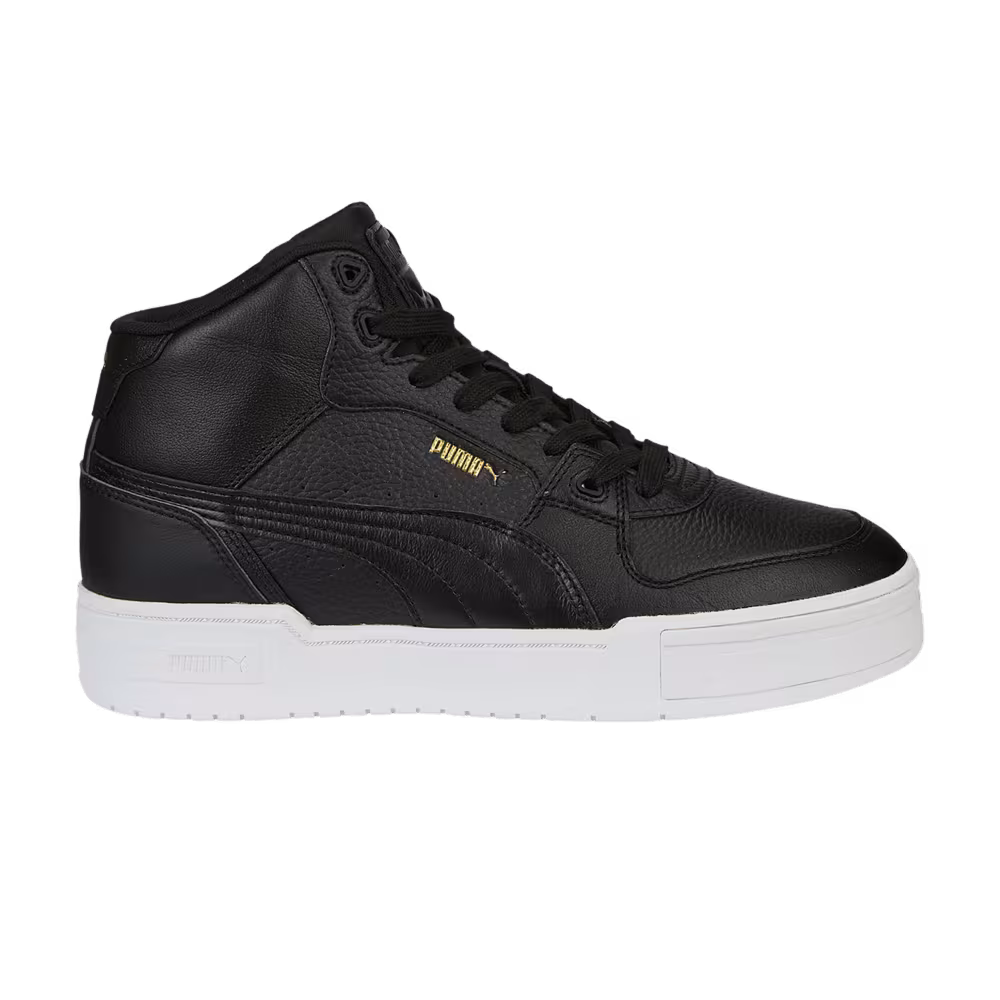 Puma CA Pro Mid Black White Gold