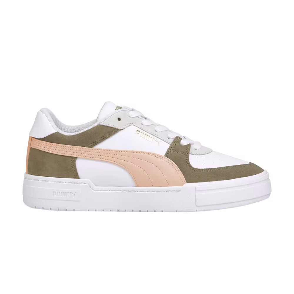 Puma CA Pro Mix  - White Dark Green Moss