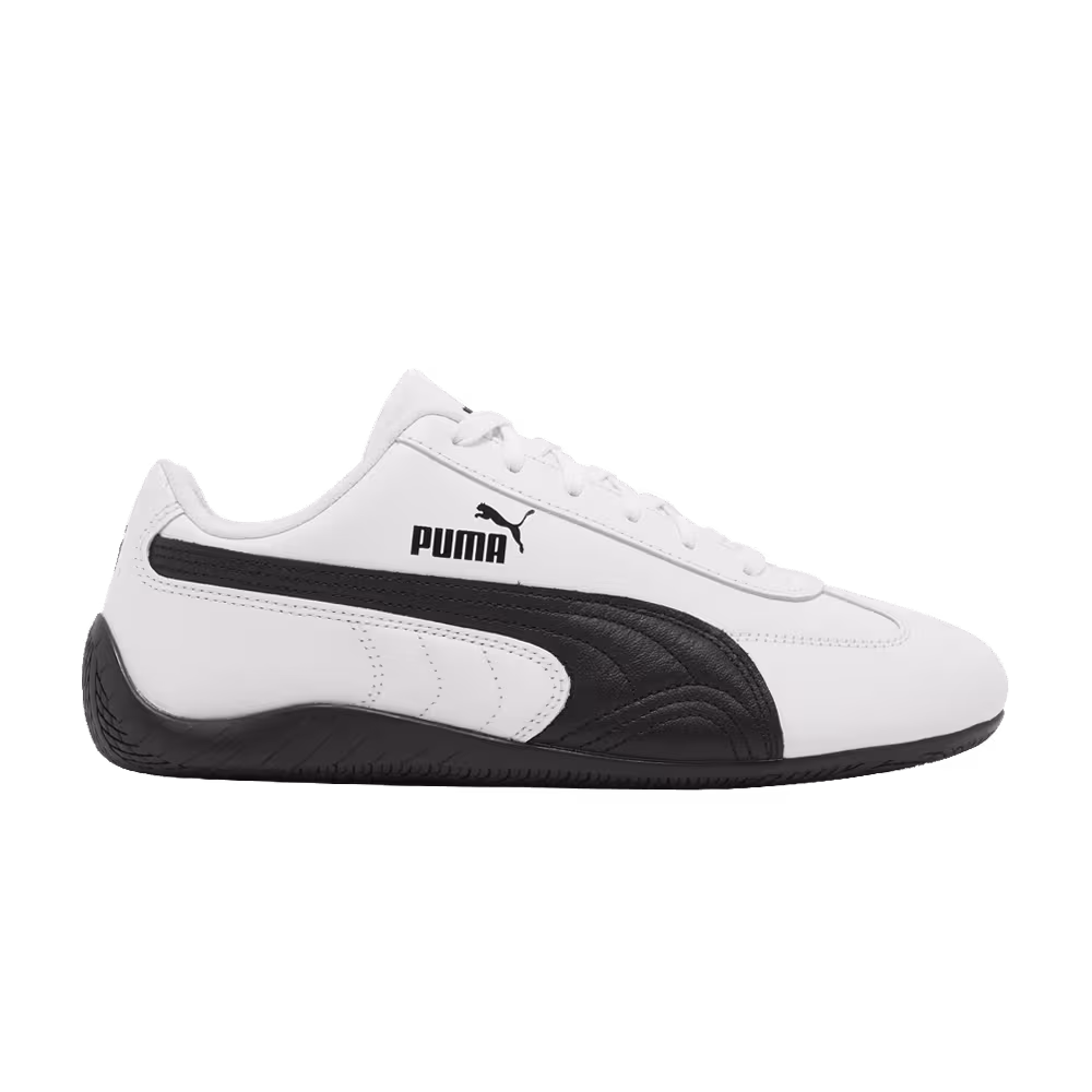 Puma Speedcat Shield Leather White Black