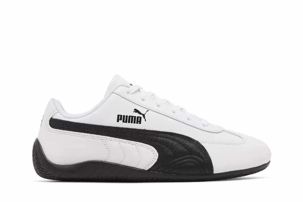 Puma Speedcat Shield Leather White Black, view 2