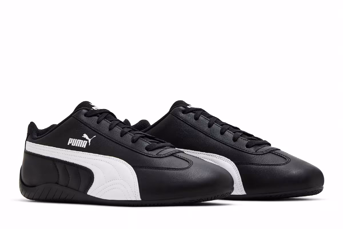 Puma Speedcat Shield Black White, view 9