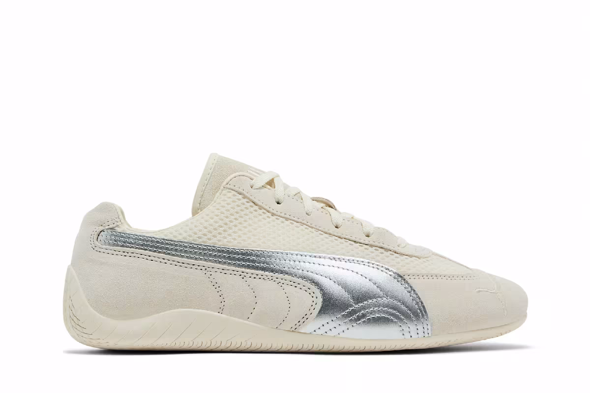 Puma Speedcat Premium Frosted Ivory Matte Silver, view 2