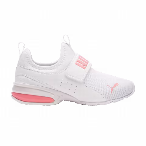 Puma Axelion Slip-On Big Kid 'White Carnation Pink'