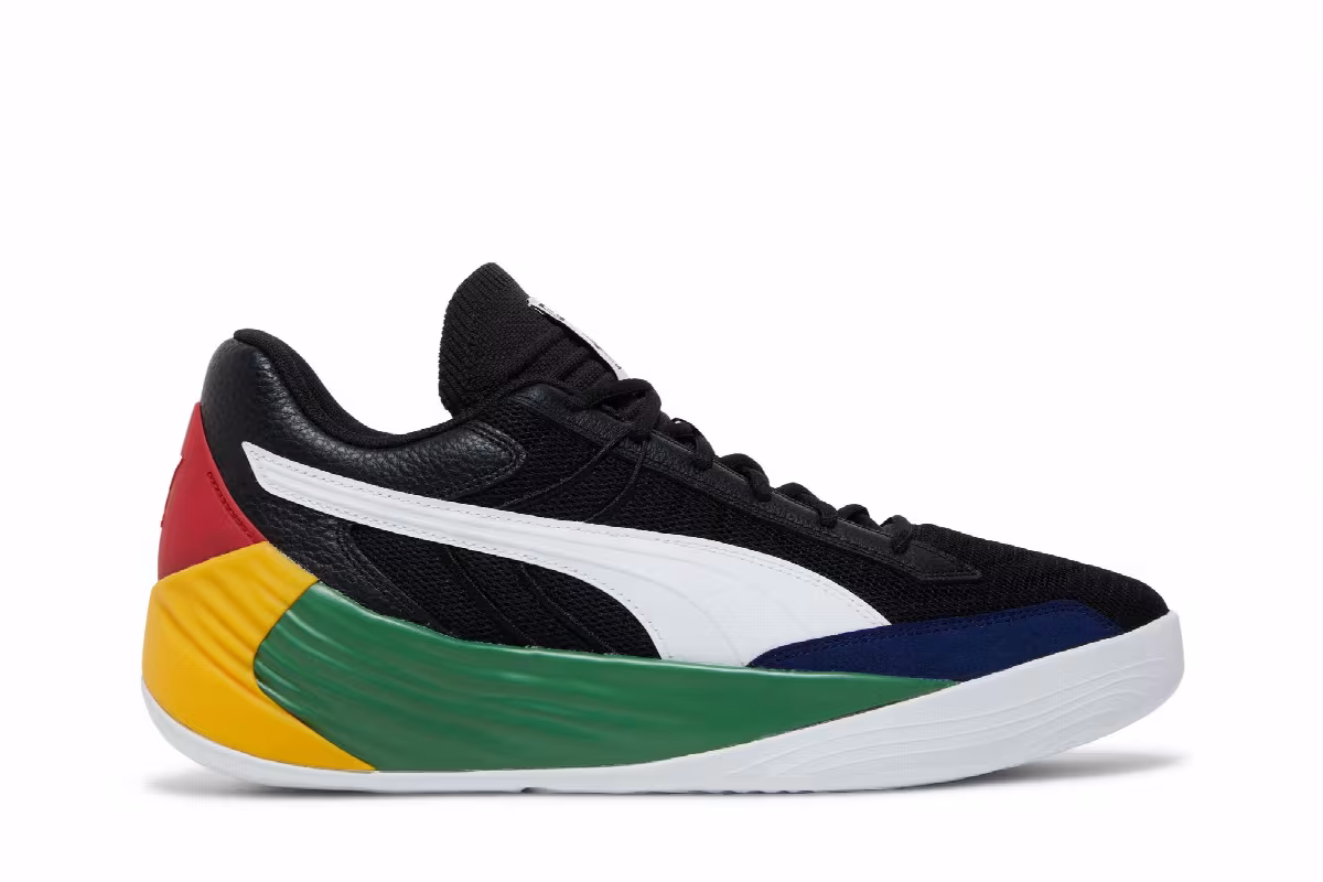 Black Fives x Puma Fusion Nitro Black Amazon Green, view 2
