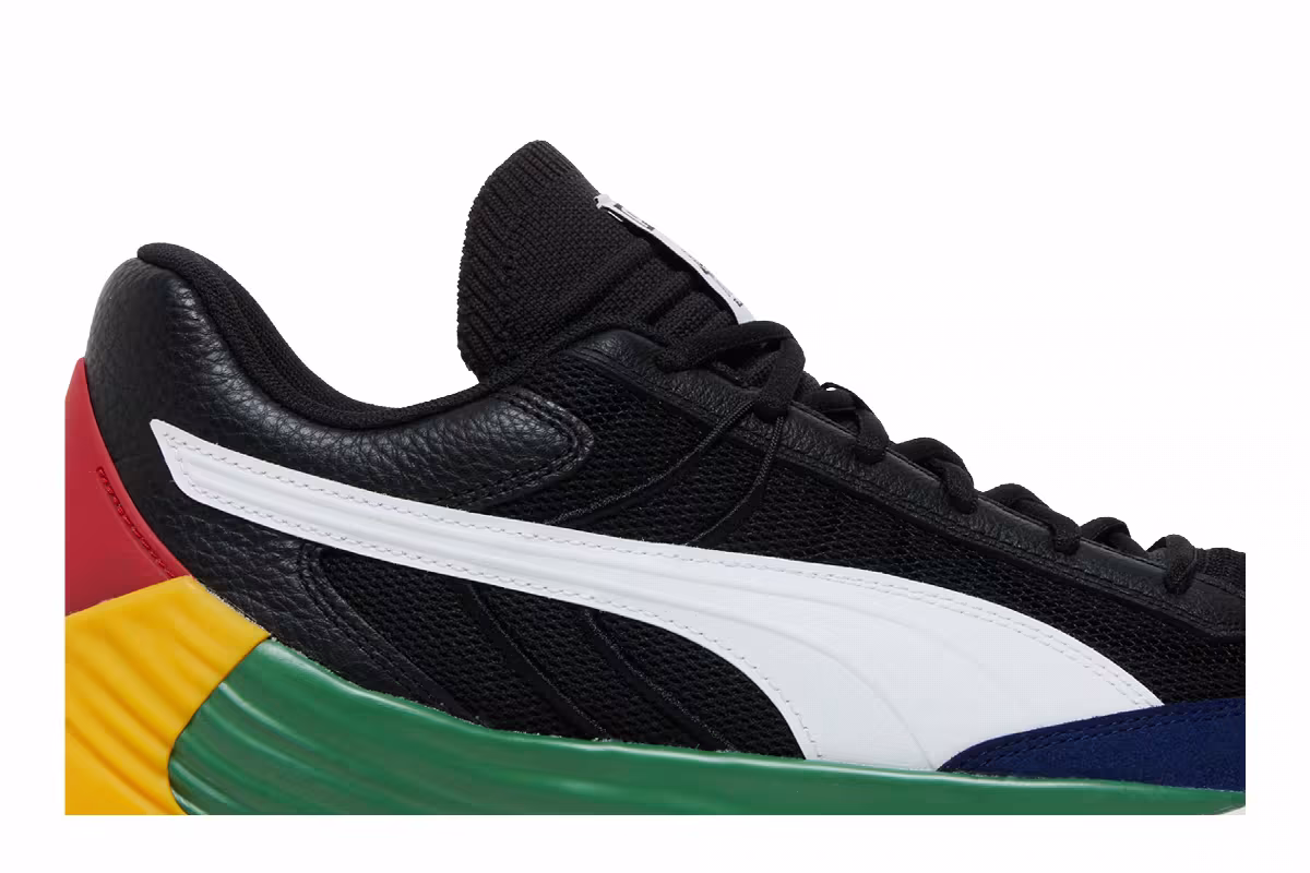 Black Fives x Puma Fusion Nitro Black Amazon Green, view 3