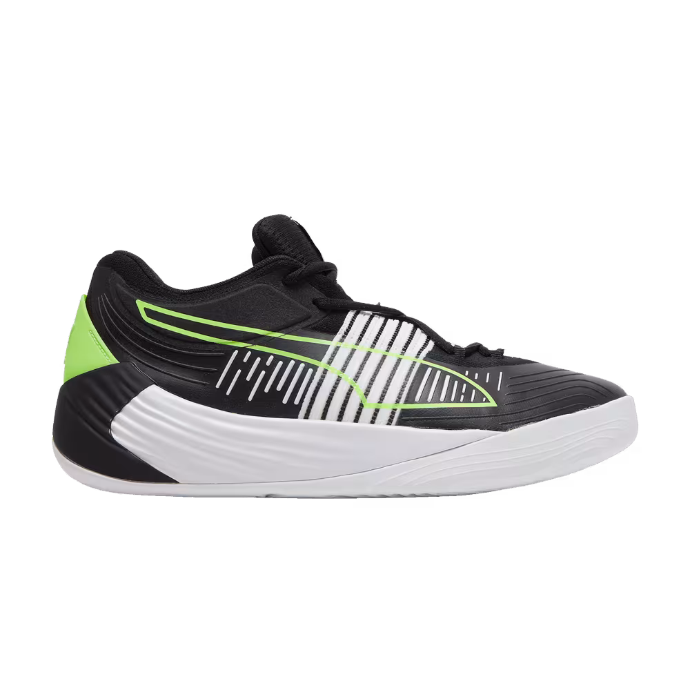 Puma Fusion Nitro Black Green Glare