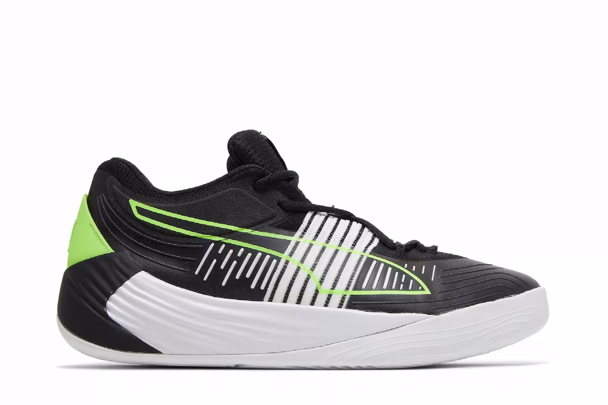 Puma Fusion Nitro Black Green Glare, view 2