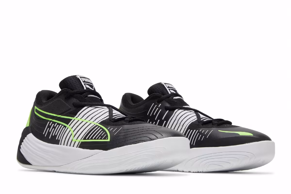 Puma Fusion Nitro Black Green Glare, view 9