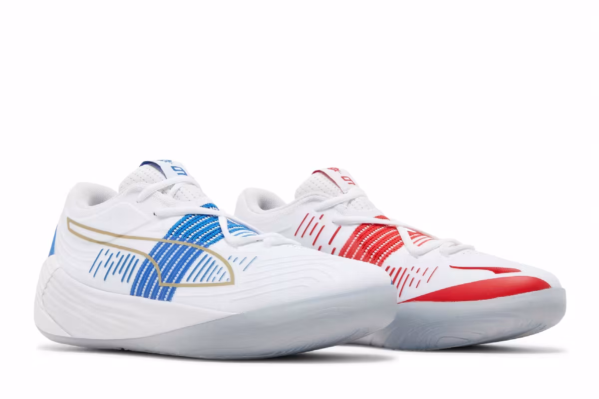 RJ Barrett x Puma Fusion Nitro Maple Mamba, view 9